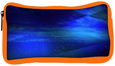 

Snoogg Eco Friendly Canvas Abstract Cosmos Background Student Pen Pencil Case Coin Purse Pouch Cosmetic Makeup Bag (ORANGE) Pouch(Multicolor)