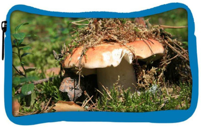 

Snoogg Eco Friendly Canvas Broken Mushroom Designer Student Pen Pencil Case Coin Purse Pouch Cosmetic Makeup Bag (BLUE) Pouch(Multicolor)