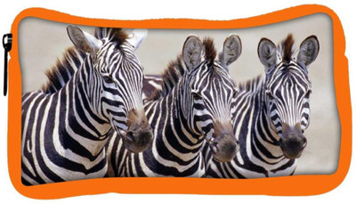 

Snoogg Eco Friendly Canvas Three Pair Of Zebra Designer Student Pen Pencil Case Coin Purse Pouch Cosmetic Makeup Bag (ORANGE) Pouch(Multicolor)