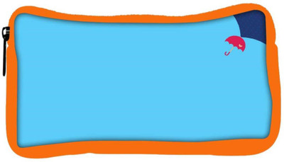 

Snoogg Eco Friendly Canvas Rainbow Color Design Designer Student Pen Pencil Case Coin Purse Pouch Cosmetic Makeup Bag (ORANGE) Pouch(Multicolor)