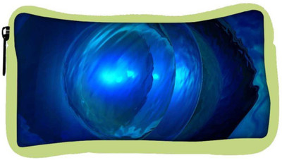 

Snoogg Eco Friendly Canvas Deep Blue Jewel Designer Student Pen Pencil Case Coin Purse Pouch Cosmetic Makeup Bag (GREEN) Pouch(Multicolor)