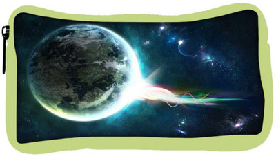 

Snoogg Eco Friendly Canvas Abstract Earth Designer Student Pen Pencil Case Coin Purse Pouch Cosmetic Makeup Bag (GREEN) Pouch(Multicolor)