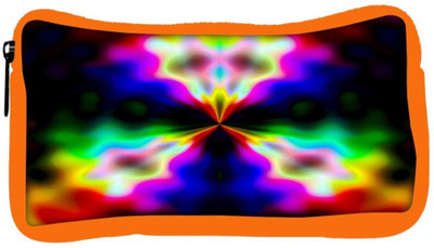 

Snoogg Eco Friendly Canvas Abstract Artistic Design Designer Student Pen Pencil Case Coin Purse Pouch Cosmetic Makeup Bag (ORANGE) Pouch(Multicolor)