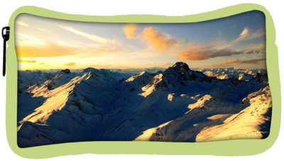 

Snoogg Eco Friendly Canvas Snow Mountains Designer Student Pen Pencil Case Coin Purse Pouch Cosmetic Makeup Bag (GREEN) Pouch(Multicolor)