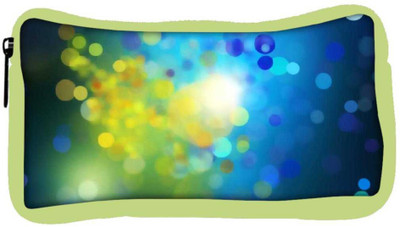 

Snoogg Eco Friendly Canvas Blue Drops Pattern Student Pen Pencil Case Coin Purse Pouch Cosmetic Makeup Bag (GREEN) Pouch(Multicolor)