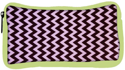 

Snoogg Eco Friendly Canvas Dark And Light Color Strips Designer Student Pen Pencil Case Coin Purse Pouch Cosmetic Makeup Bag (GREEN) Pouch(Multicolor)