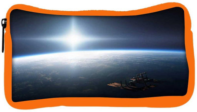 

Snoogg Eco Friendly Canvas Earth From Top Designer Student Pen Pencil Case Coin Purse Pouch Cosmetic Makeup Bag (ORANGE) Pouch(Multicolor)