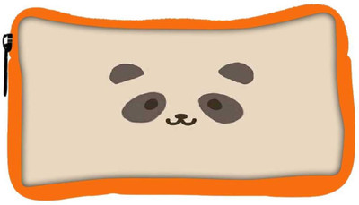 

Snoogg Eco Friendly Canvas Panda Cute Student Pen Pencil Case Coin Purse Pouch Cosmetic Makeup Bag (ORANGE) Pouch(Multicolor)