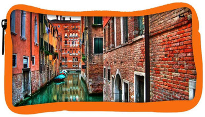 

Snoogg Eco Friendly Canvas Lake Side Houses Designer Student Pen Pencil Case Coin Purse Pouch Cosmetic Makeup Bag (ORANGE) Pouch(Multicolor)