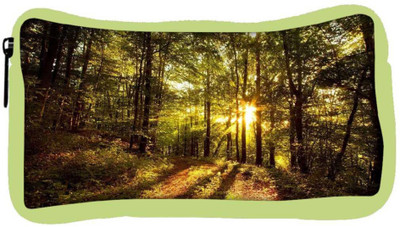 

Snoogg Eco Friendly Canvas Forest In Day Designer Student Pen Pencil Case Coin Purse Pouch Cosmetic Makeup Bag (GREEN) Pouch(Multicolor)