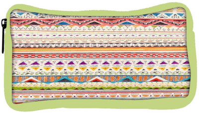 

Snoogg Eco Friendly Canvas Sketch Aztec Student Pen Pencil Case Coin Purse Pouch Cosmetic Makeup Bag (GREEN) Pouch(Multicolor)