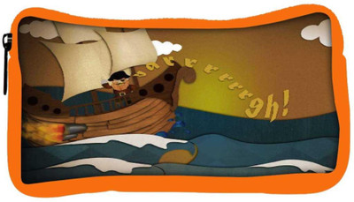 

Snoogg Eco Friendly Canvas Pirate Ship 2683 Student Pen Pencil Case Coin Purse Pouch Cosmetic Makeup Bag (ORANGE) Pouch(Multicolor)