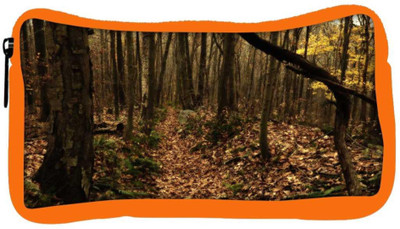 

Snoogg Eco Friendly Canvas Dried Forest Designer Student Pen Pencil Case Coin Purse Pouch Cosmetic Makeup Bag (ORANGE) Pouch(Multicolor)