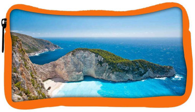 

Snoogg Eco Friendly Canvas Blue Water Near Mountain Designer Student Pen Pencil Case Coin Purse Pouch Cosmetic Makeup Bag (ORANGE) Pouch(Multicolor)
