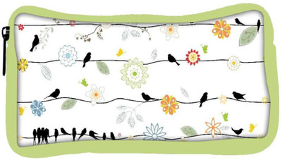 

Snoogg Eco Friendly Canvas Multiple Crows Designer Student Pen Pencil Case Coin Purse Pouch Cosmetic Makeup Bag (GREEN) Pouch(Multicolor)