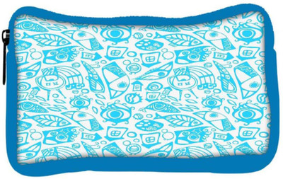 

Snoogg Eco Friendly Canvas Brown Pattern Design Designer Student Pen Pencil Case Coin Purse Pouch Cosmetic Makeup Bag (BLUE) Pouch(Multicolor)