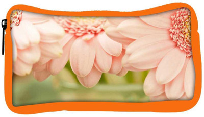 

Snoogg Eco Friendly Canvas Flower On The Roadside Designer Student Pen Pencil Case Coin Purse Pouch Cosmetic Makeup Bag (ORANGE) Pouch(Multicolor)
