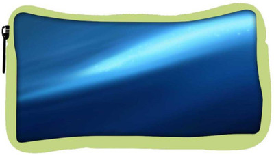 

Snoogg Eco Friendly Canvas Abstract Blue Pathway Designer Student Pen Pencil Case Coin Purse Pouch Cosmetic Makeup Bag (GREEN) Pouch(Multicolor)