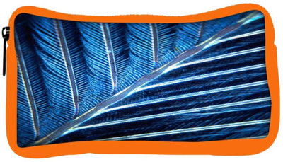 

Snoogg Eco Friendly Canvas Feather Student Pen Pencil Case Coin Purse Pouch Cosmetic Makeup Bag (ORANGE) Pouch(Multicolor)