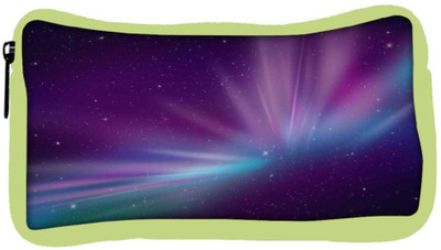 

Snoogg Eco Friendly Canvas Aurora Polar Lights Student Pen Pencil Case Coin Purse Pouch Cosmetic Makeup Bag (GREEN) Pouch(Multicolor)