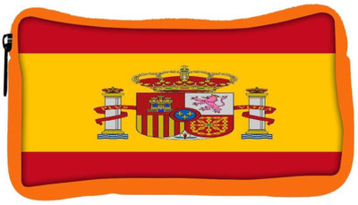 

Snoogg Eco Friendly Canvas Spain Flag 2980 Student Pen Pencil Case Coin Purse Pouch Cosmetic Makeup Bag (ORANGE) Pouch(Multicolor)