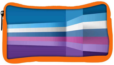 

Snoogg Eco Friendly Canvas 3D Layer Lines 2393 Student Pen Pencil Case Coin Purse Pouch Cosmetic Makeup Bag (ORANGE) Pouch(Multicolor)