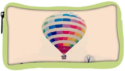 

Snoogg Eco Friendly Canvas Hot Air Ballooning Student Pen Pencil Case Coin Purse Pouch Cosmetic Makeup Bag (GREEN) Pouch(Multicolor)