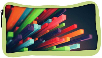

Snoogg Eco Friendly Canvas Colourful York Student Pen Pencil Case Coin Purse Pouch Cosmetic Makeup Bag (GREEN) Pouch(Multicolor)