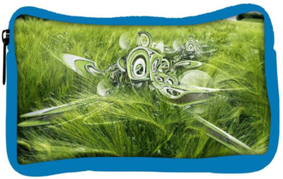 

Snoogg Eco Friendly Canvas Abstract Spider Web Designer Student Pen Pencil Case Coin Purse Pouch Cosmetic Makeup Bag (BLUE) Pouch(Multicolor)
