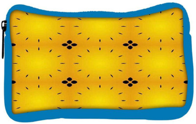

Snoogg Eco Friendly Canvas Black Abstract Yellow Pattern Designer Student Pen Pencil Case Coin Purse Pouch Cosmetic Makeup Bag (BLUE) Pouch(Multicolor)