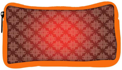 

Snoogg Eco Friendly Canvas Abstract Red Pattern Designer Student Pen Pencil Case Coin Purse Pouch Cosmetic Makeup Bag (ORANGE) Pouch(Multicolor)