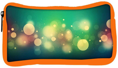 

Snoogg Eco Friendly Canvas Abstract Colorful Bubbles Designer Student Pen Pencil Case Coin Purse Pouch Cosmetic Makeup Bag (ORANGE) Pouch(Multicolor)