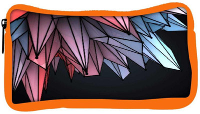 

Snoogg Eco Friendly Canvas Colorful Crystals 2607 Student Pen Pencil Case Coin Purse Pouch Cosmetic Makeup Bag (ORANGE) Pouch(Multicolor)