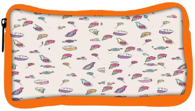 

Snoogg Eco Friendly Canvas Sweet Pattern Student Pen Pencil Case Coin Purse Pouch Cosmetic Makeup Bag (ORANGE) Pouch(Multicolor)