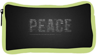 

Snoogg Eco Friendly Canvas Peace Designer Student Pen Pencil Case Coin Purse Pouch Cosmetic Makeup Bag (GREEN) Pouch(Multicolor)