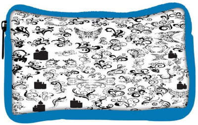 

Snoogg Eco Friendly Canvas Pattern Butterflies Designer Student Pen Pencil Case Coin Purse Pouch Cosmetic Makeup Bag (BLUE) Pouch(Multicolor)