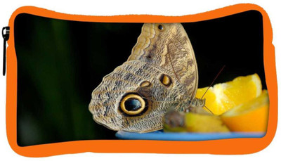 

Snoogg Eco Friendly Canvas Butterfly In Yellow Lemon Designer Student Pen Pencil Case Coin Purse Pouch Cosmetic Makeup Bag (ORANGE) Pouch(Multicolor)