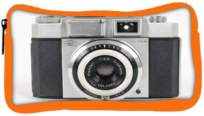 

Snoogg Eco Friendly Canvas Camera Picture Student Pen Pencil Case Coin Purse Pouch Cosmetic Makeup Bag (ORANGE) Pouch(Multicolor)