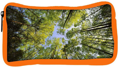 

Snoogg Eco Friendly Canvas Tall Trees Designer Student Pen Pencil Case Coin Purse Pouch Cosmetic Makeup Bag (ORANGE) Pouch(Multicolor)