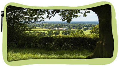 

Snoogg Eco Friendly Canvas Abstract Tree Garden Designer Student Pen Pencil Case Coin Purse Pouch Cosmetic Makeup Bag (GREEN) Pouch(Multicolor)