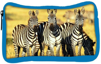 

Snoogg Eco Friendly Canvas Group Of Zebra Designer Student Pen Pencil Case Coin Purse Pouch Cosmetic Makeup Bag (BLUE) Pouch(Multicolor)