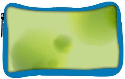 

Snoogg Eco Friendly Canvas Lite Green Pattern Designer Student Pen Pencil Case Coin Purse Pouch Cosmetic Makeup Bag (BLUE) Pouch(Multicolor)