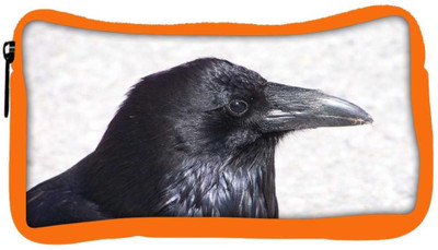 

Snoogg Eco Friendly Canvas Crow Animal Hd Designer Student Pen Pencil Case Coin Purse Pouch Cosmetic Makeup Bag (ORANGE) Pouch(Multicolor)