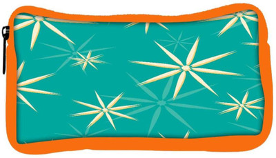 

Snoogg Eco Friendly Canvas Green Pattern Designer Student Pen Pencil Case Coin Purse Pouch Cosmetic Makeup Bag (ORANGE) Pouch(Multicolor)