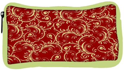

Snoogg Eco Friendly Canvas Abstract Yellow Red Pattern Designer Student Pen Pencil Case Coin Purse Pouch Cosmetic Makeup Bag (GREEN) Pouch(Multicolor)