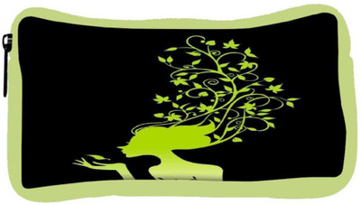 

Snoogg Eco Friendly Canvas Womens Brain 2488 Student Pen Pencil Case Coin Purse Pouch Cosmetic Makeup Bag (GREEN) Pouch(Multicolor)