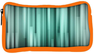 

Snoogg Eco Friendly Canvas Black And Grey Strips Designer Student Pen Pencil Case Coin Purse Pouch Cosmetic Makeup Bag (ORANGE) Pouch(Multicolor)
