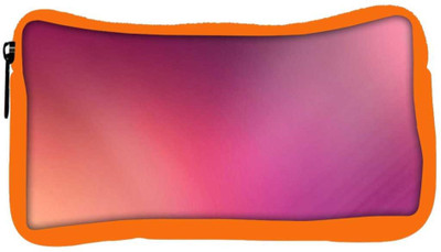 

Snoogg Eco Friendly Canvas Mixed Lite Color Pattern Design Designer Student Pen Pencil Case Coin Purse Pouch Cosmetic Makeup Bag (ORANGE) Pouch(Multicolor)