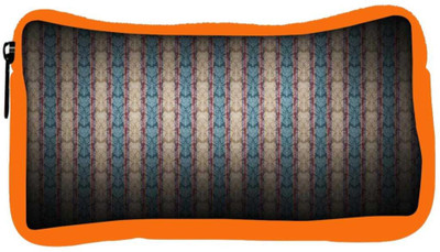 

Snoogg Eco Friendly Canvas Multicolor Pattern Design Designer Student Pen Pencil Case Coin Purse Pouch Cosmetic Makeup Bag (ORANGE) Pouch(Multicolor)