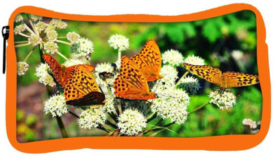 

Snoogg Eco Friendly Canvas Multiple Butterflies In White Petals Designer Student Pen Pencil Case Coin Purse Pouch Cosmetic Makeup Bag (ORANGE) Pouch(Multicolor)